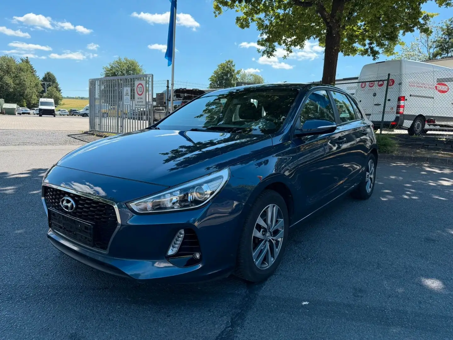 Hyundai i30 *1Hand*ServiceNeu*ReifenNeu*GARANTIE* Blu/Azzurro - 2