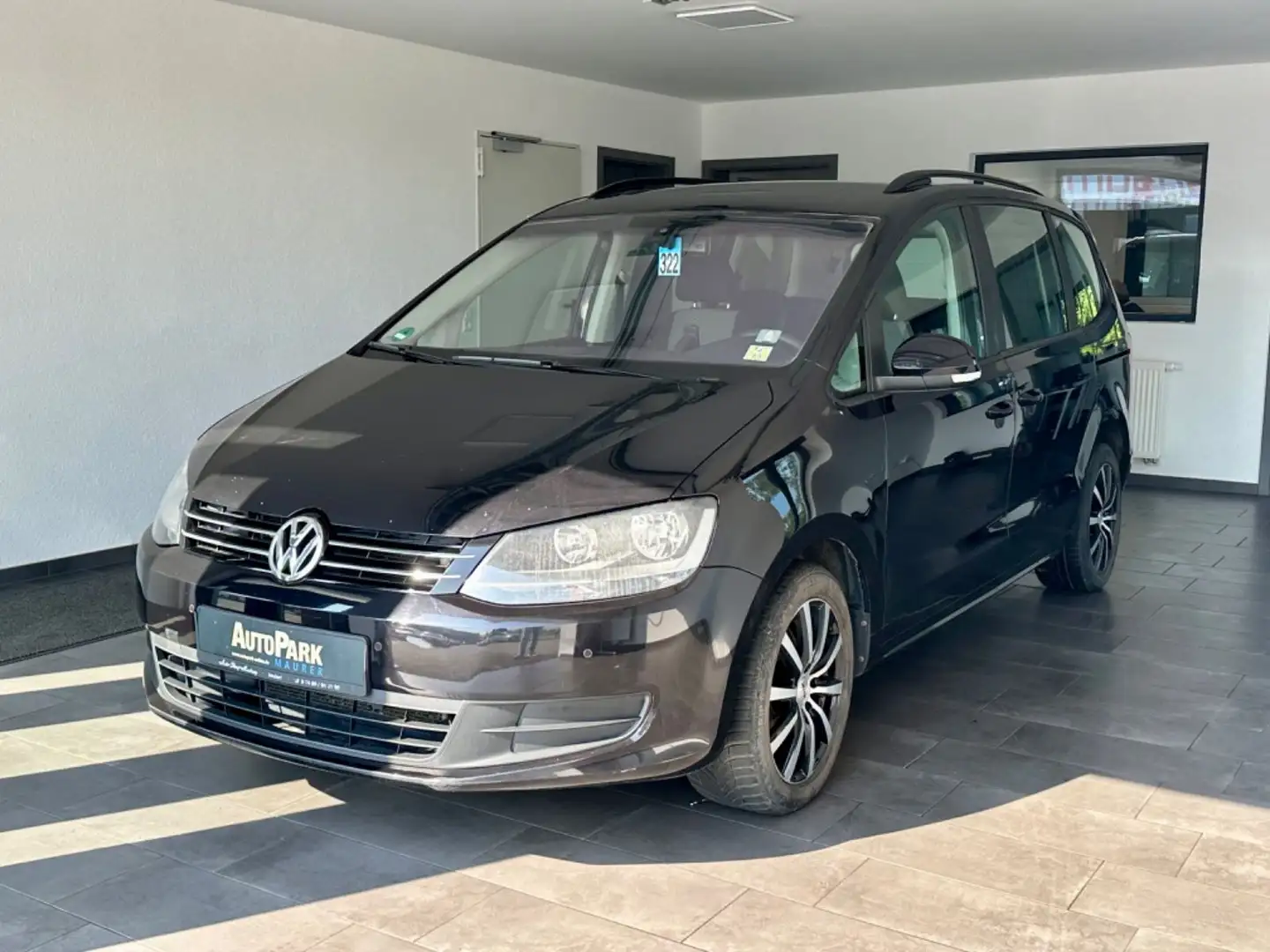 Volkswagen Sharan Trendline BMT 7 Sitze*AHK* Schwarz - 2