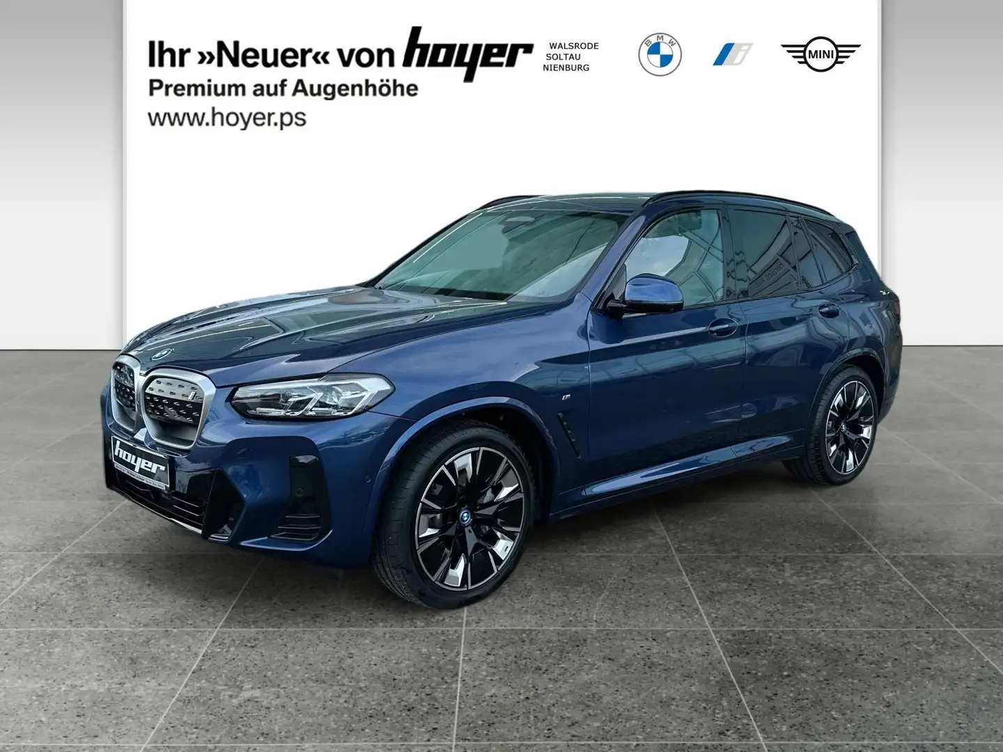BMW iX3 M Sport Gestiksteuerung Head-Up HK HiFi DAB Blau - 1