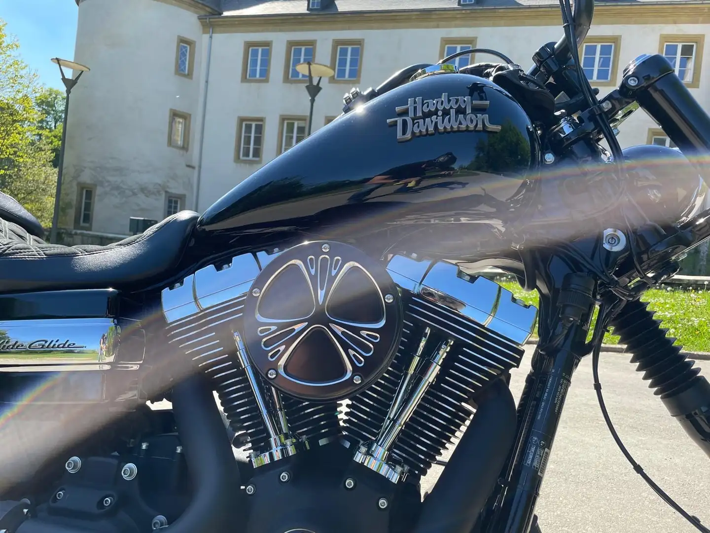 Harley-Davidson Dyna Wide Glide Negru - 1