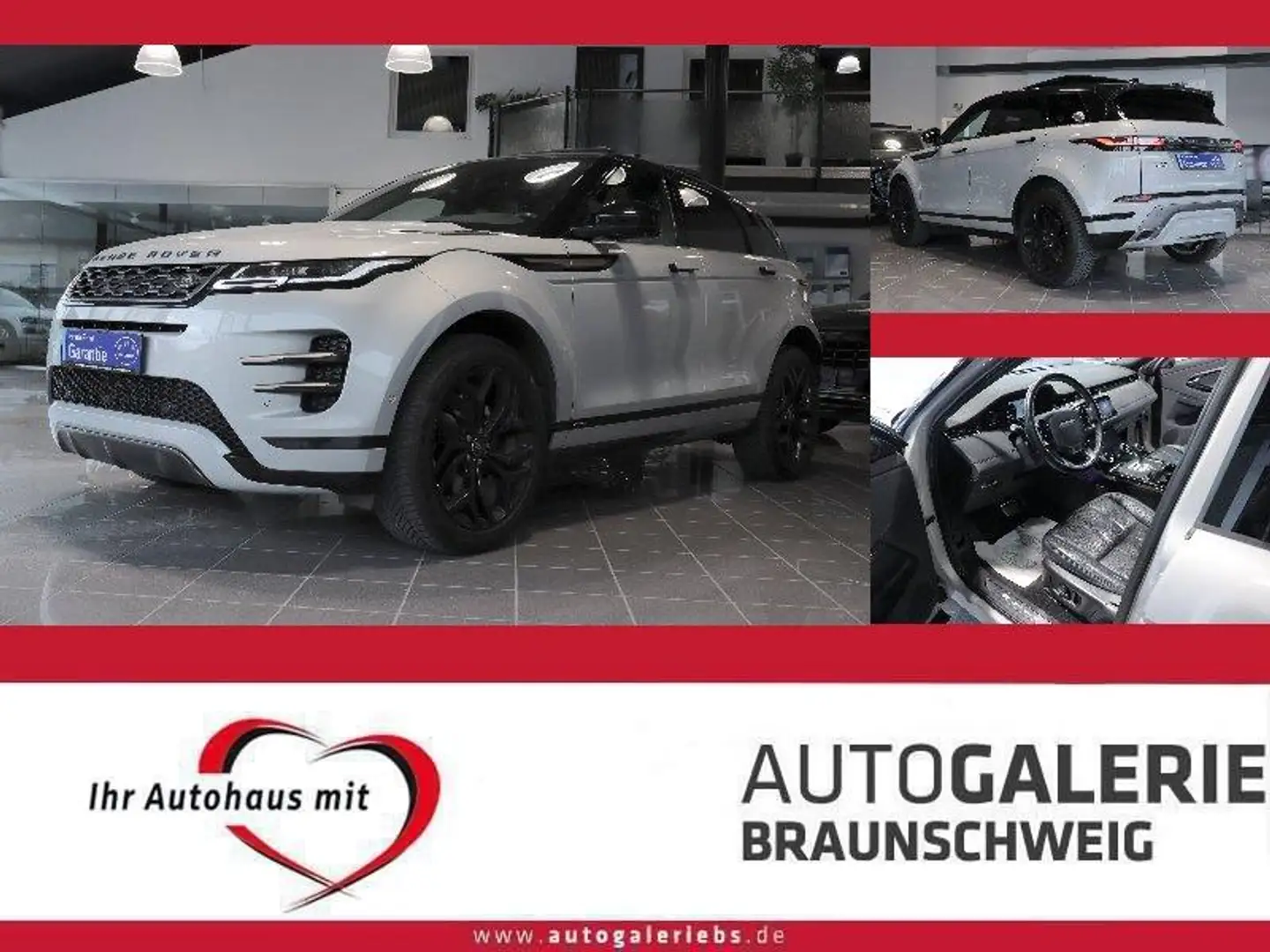 Land Rover Range Rover Evoque 2.0 Td4 R-Dynamic SE *PANO* Silber - 1