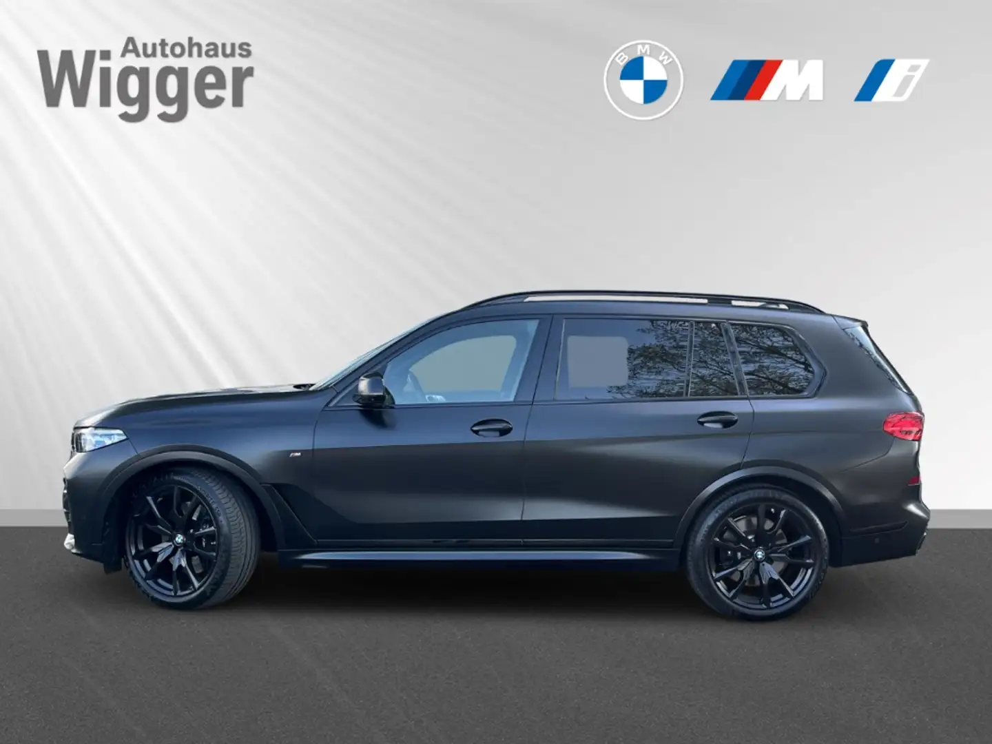 BMW X7 i/HUD/StandHZG/Panoramadach/Navi/Leder Schwarz - 2