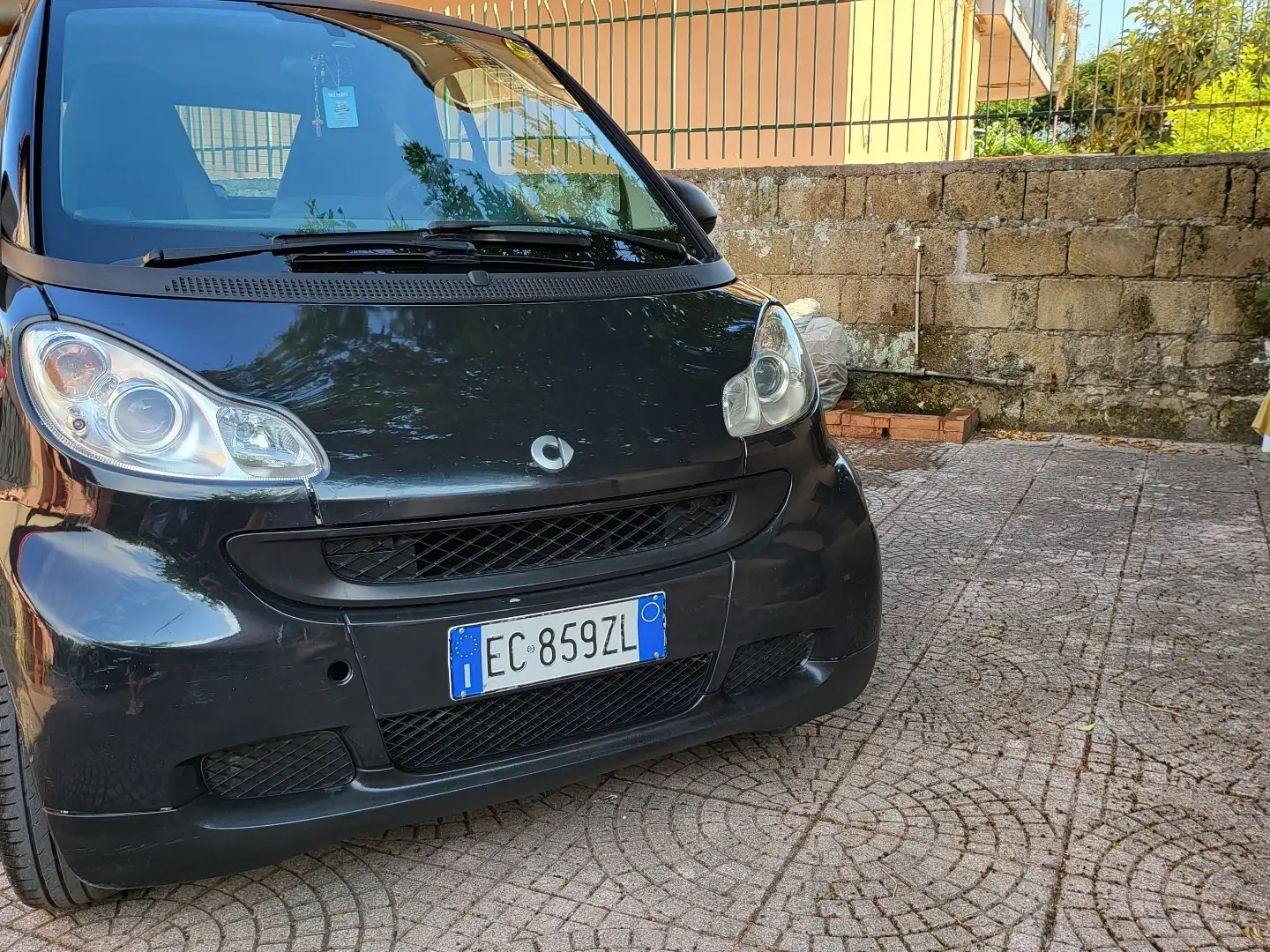 smart forTwo 1.0 mhd Pure 71cv FL Nero - 1