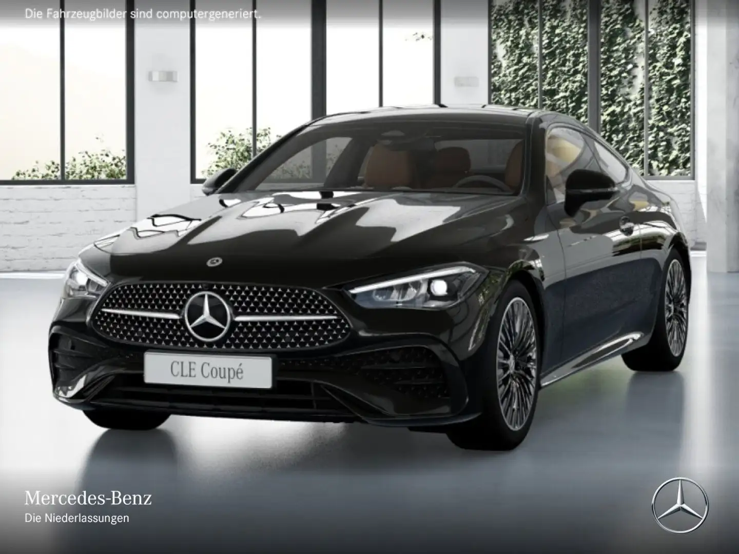 Mercedes-Benz CLE 180 AMG+NIGHT+PANO+360+LED+BURMESTER+TOTW+9G Schwarz - 2