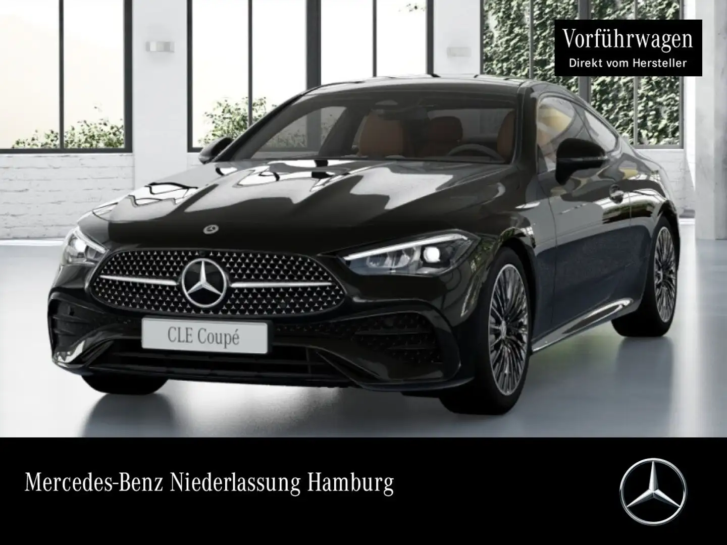 Mercedes-Benz CLE 180 AMG+NIGHT+PANO+360+LED+BURMESTER+TOTW+9G Schwarz - 1
