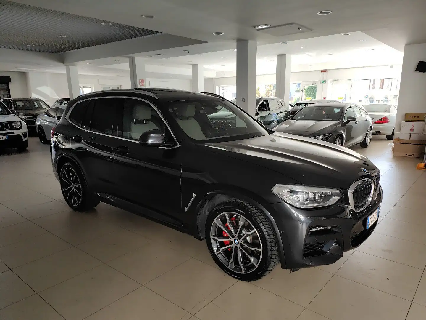 BMW X3 xDrive30d 48V 249CV Msport auto Pelle Tetto Navi Gris - 2