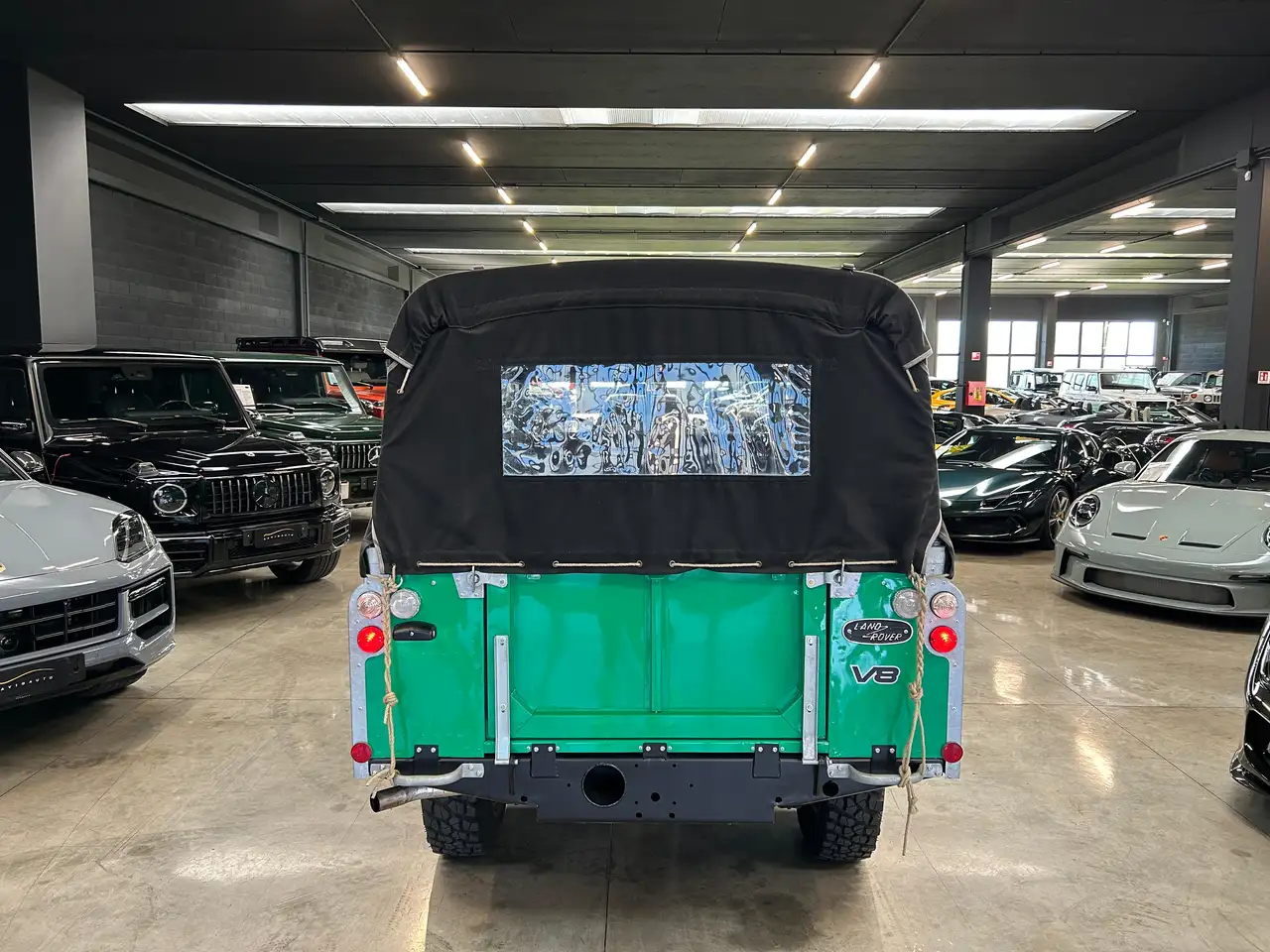 Land Rover Defender 109 - S.W. - V8 SERIE III - ASI - COMPLETAMENTE RESTAURATO, foto 9