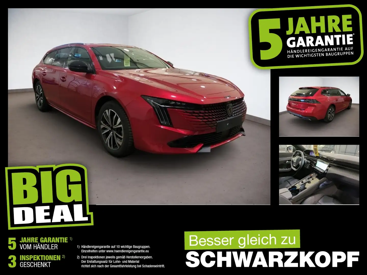 Peugeot 308 1.2 PureTech LED,Navi,Klima,Parkpilot,USB Blau - 1