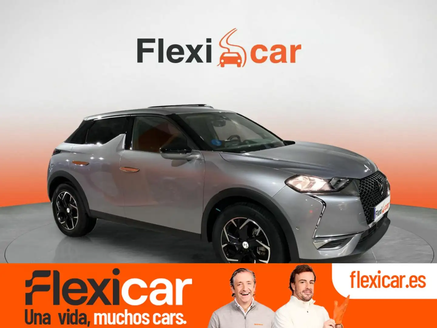 DS Automobiles DS 3 50 kW/h SO CHIC Auto Gris - 1