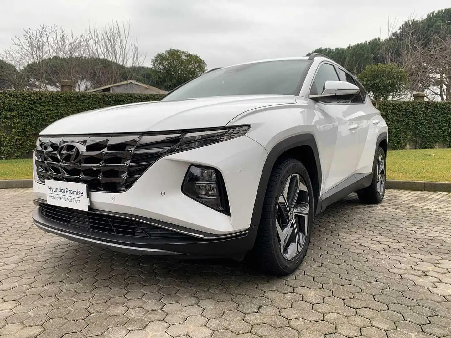 Hyundai TUCSON 3ª serie 1.6 HEV aut. XLine Blanc - 1