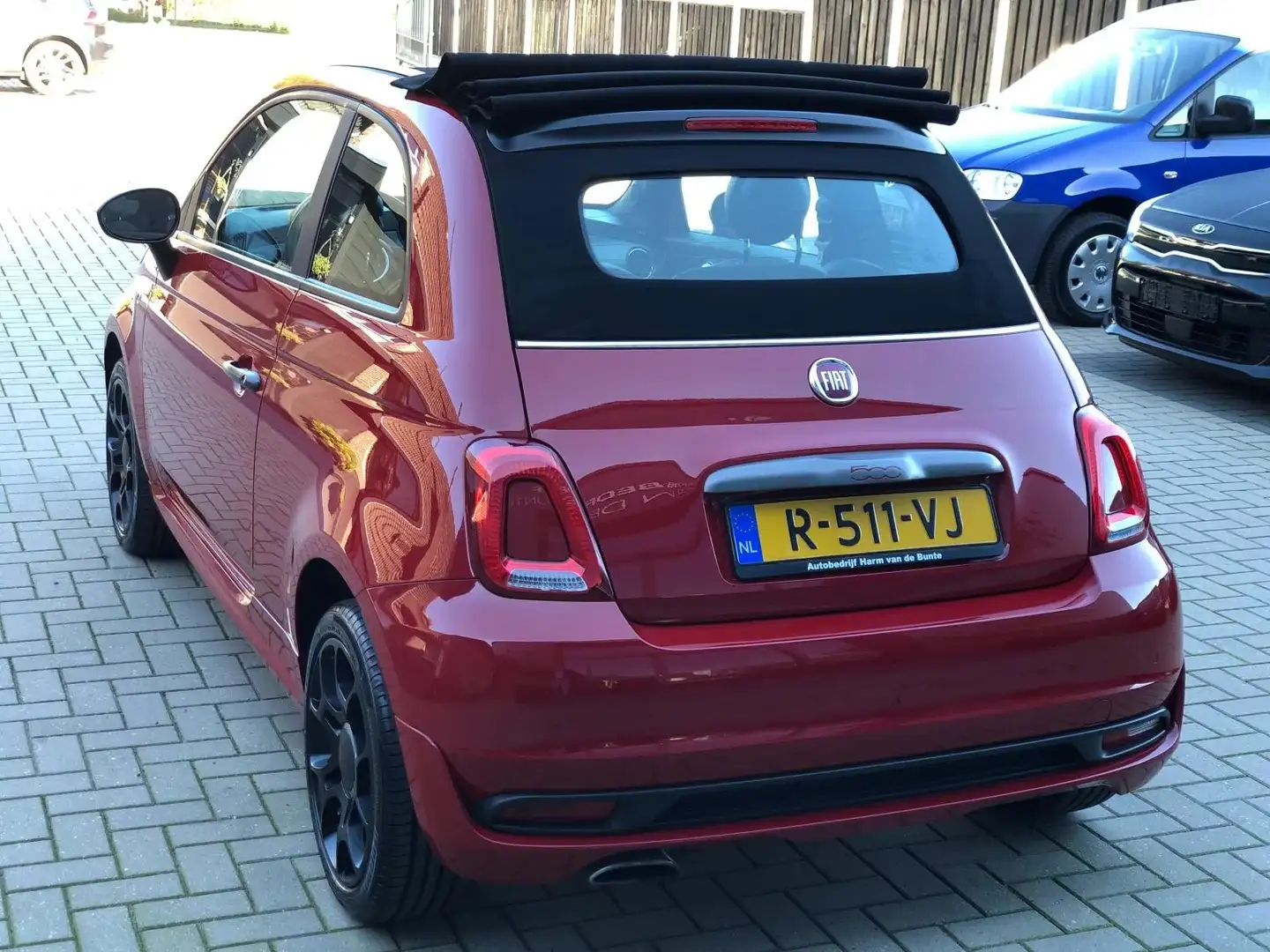 Fiat 500C 1.2 S automaat NIEUWSTAAT XENON LED CRUISE LEER PD Rosso - 2