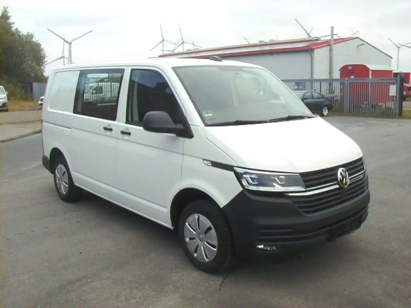 Volkswagen T6 Transporter .1 2.0 TDI DSG-150PS-Klima-LED-PDC-SHZ-ZV Weiß - 2