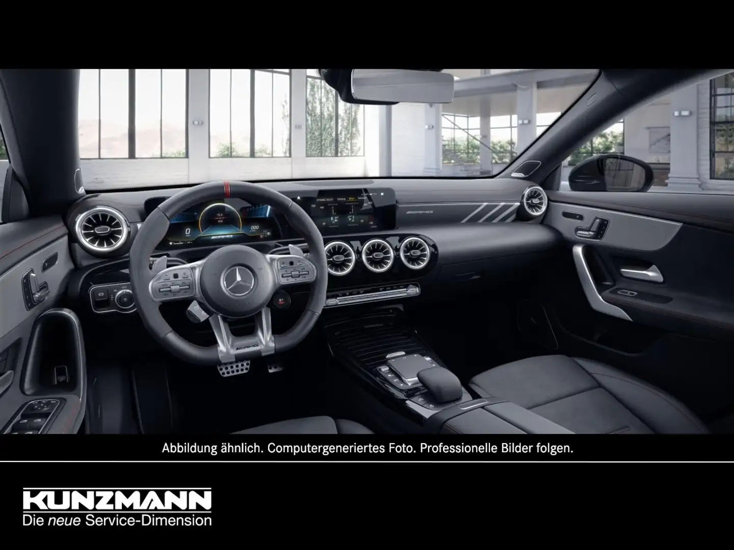Mercedes-Benz CLA 45 AMG S 4M+ SB Night Panorama Memory Kamera Noir - 2