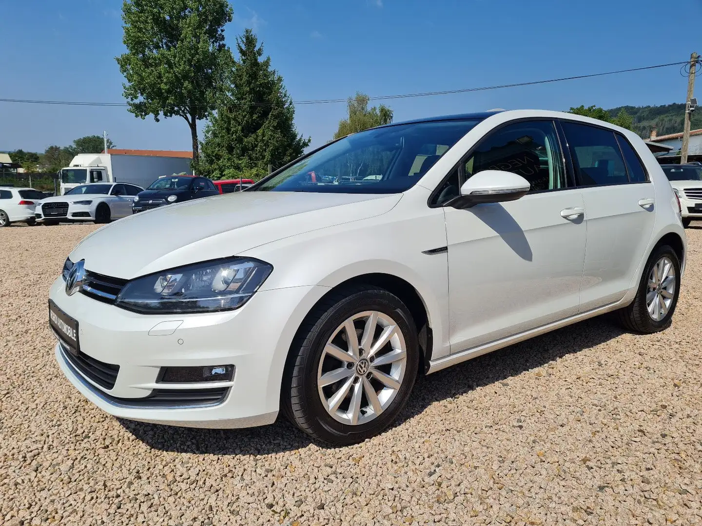 Volkswagen Golf VII Lim. Lounge BMT Blanc - 1