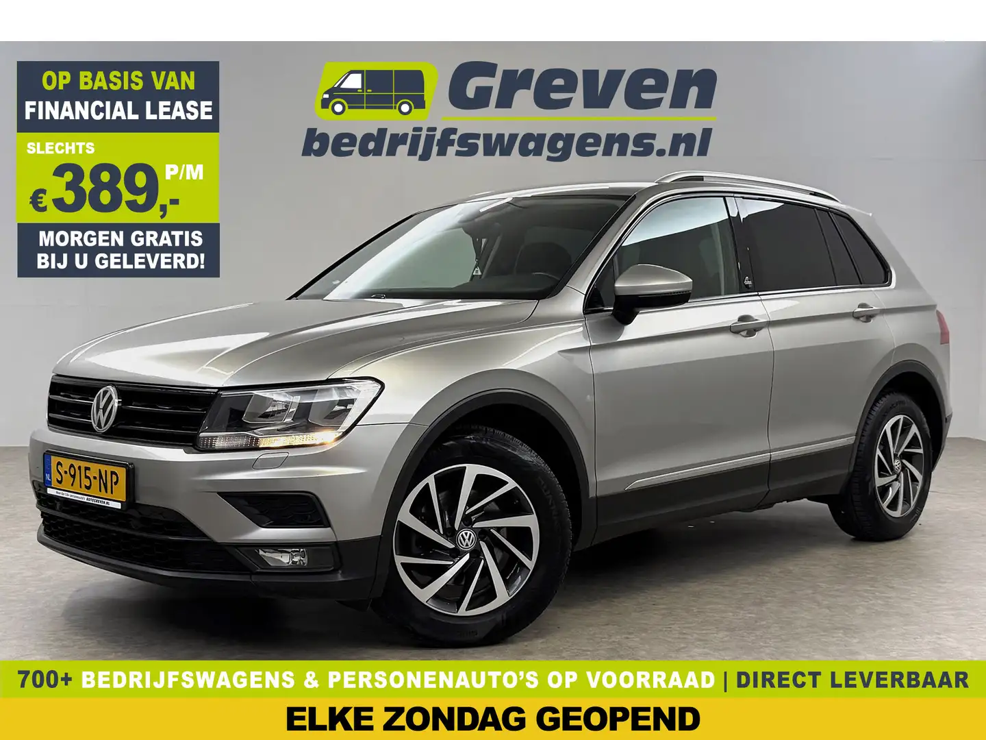 Volkswagen Tiguan 1.4 TSI ACT Comfortline 150PK LED Trekhaak Carplay Zilver - 1