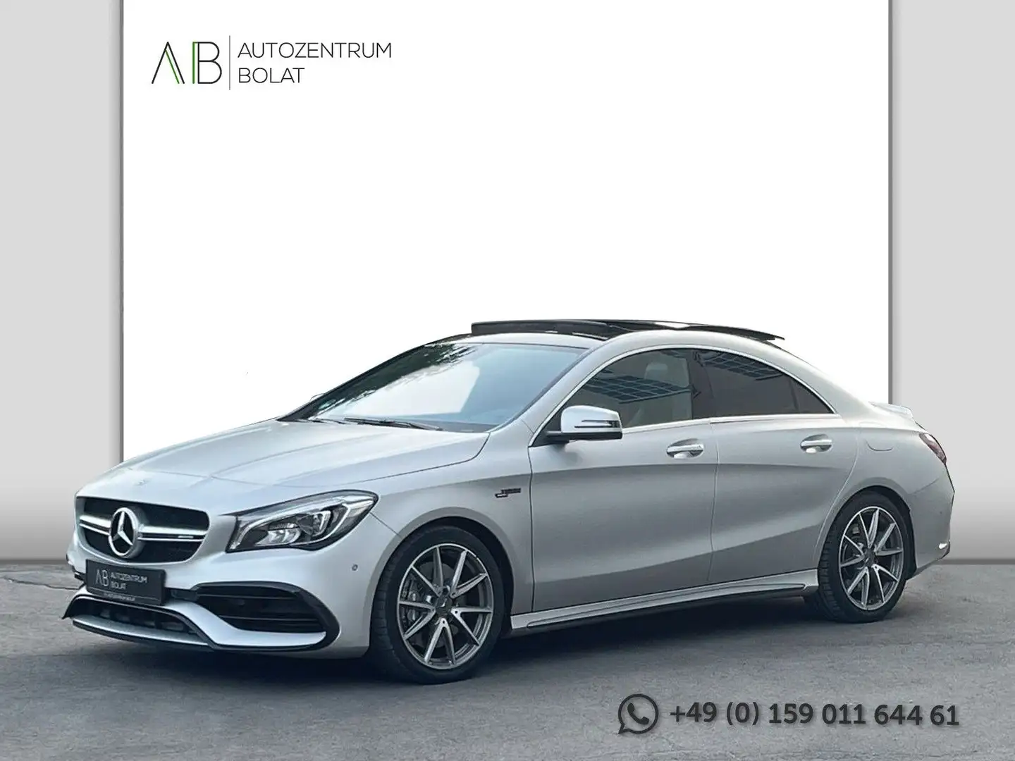 Mercedes-Benz CLA 45 AMG °4Matic°KAMERA°SCHIEBEDACH°LED°NAVI° Grau - 2
