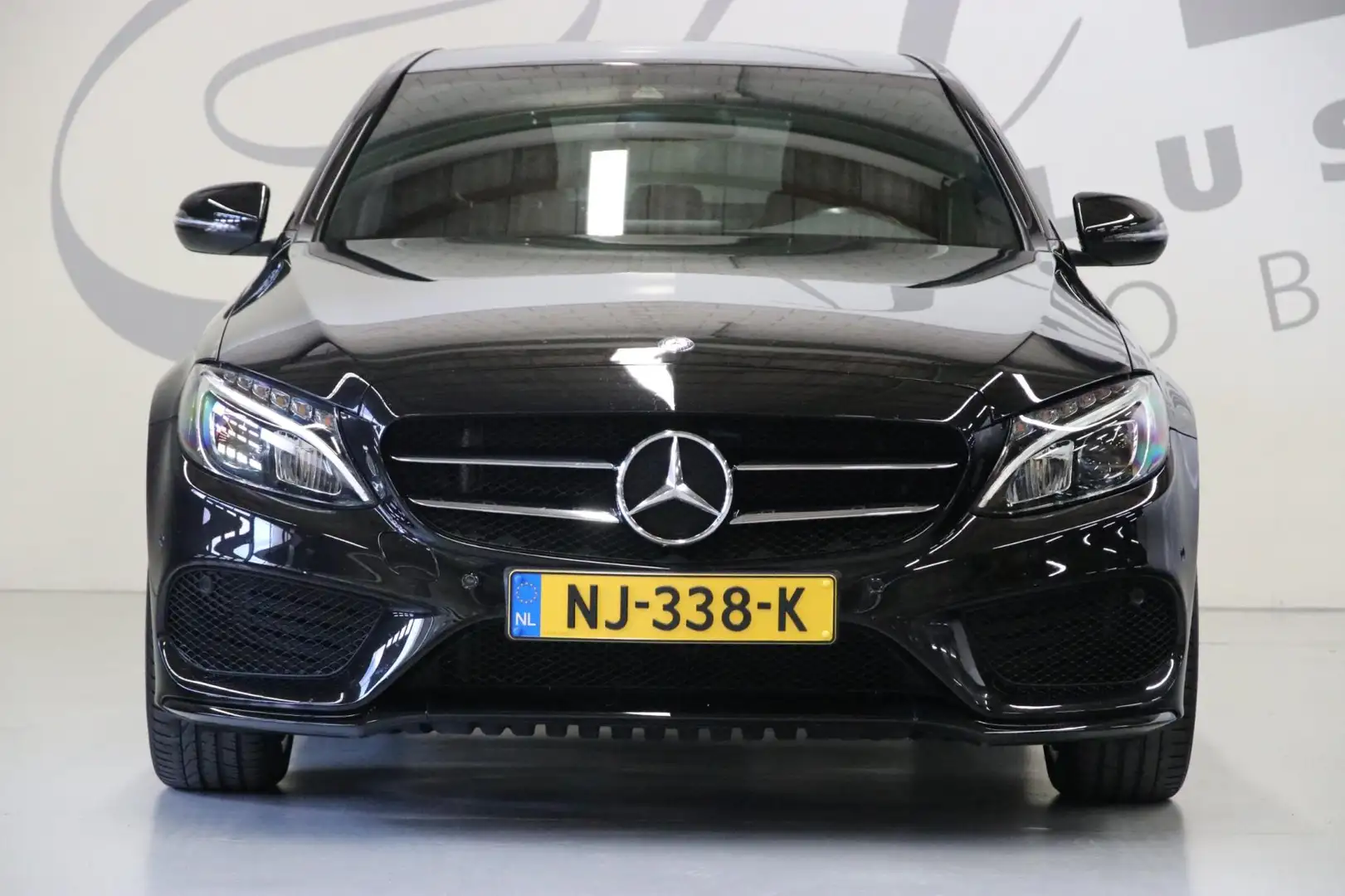 Mercedes-Benz C 180 AMG-Styling/Nightpakket/Dodehoekassistent Zwart - 2