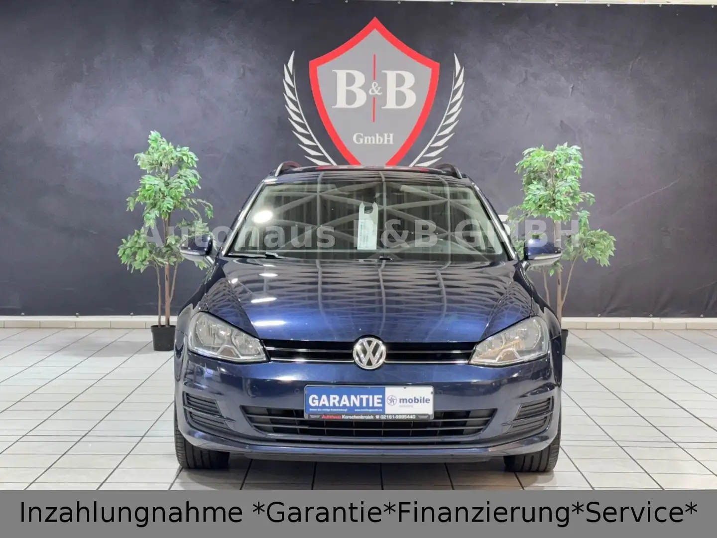 Volkswagen Golf 2.0TDI*DSG*Navi*Tempo*SHZ*PDC*AHK Blau - 2