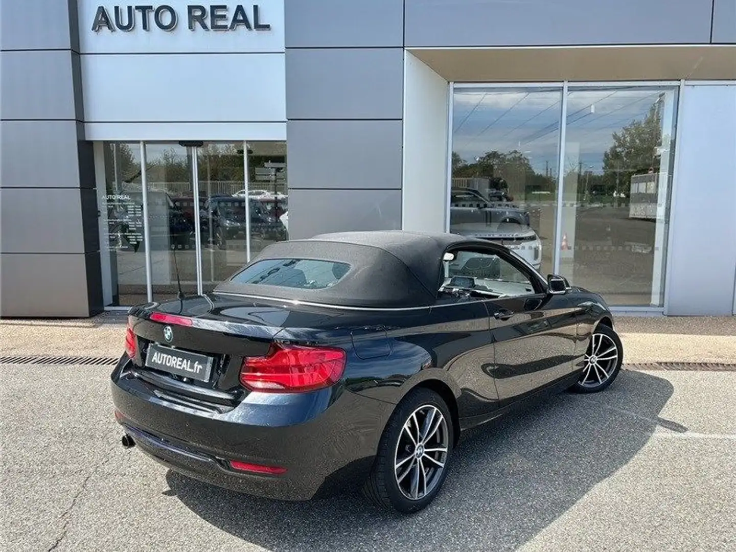 BMW 218 SERIE CABRIOLET F23 Cabriolet 218d 150 ch BVA8 Sport Zwart - 2