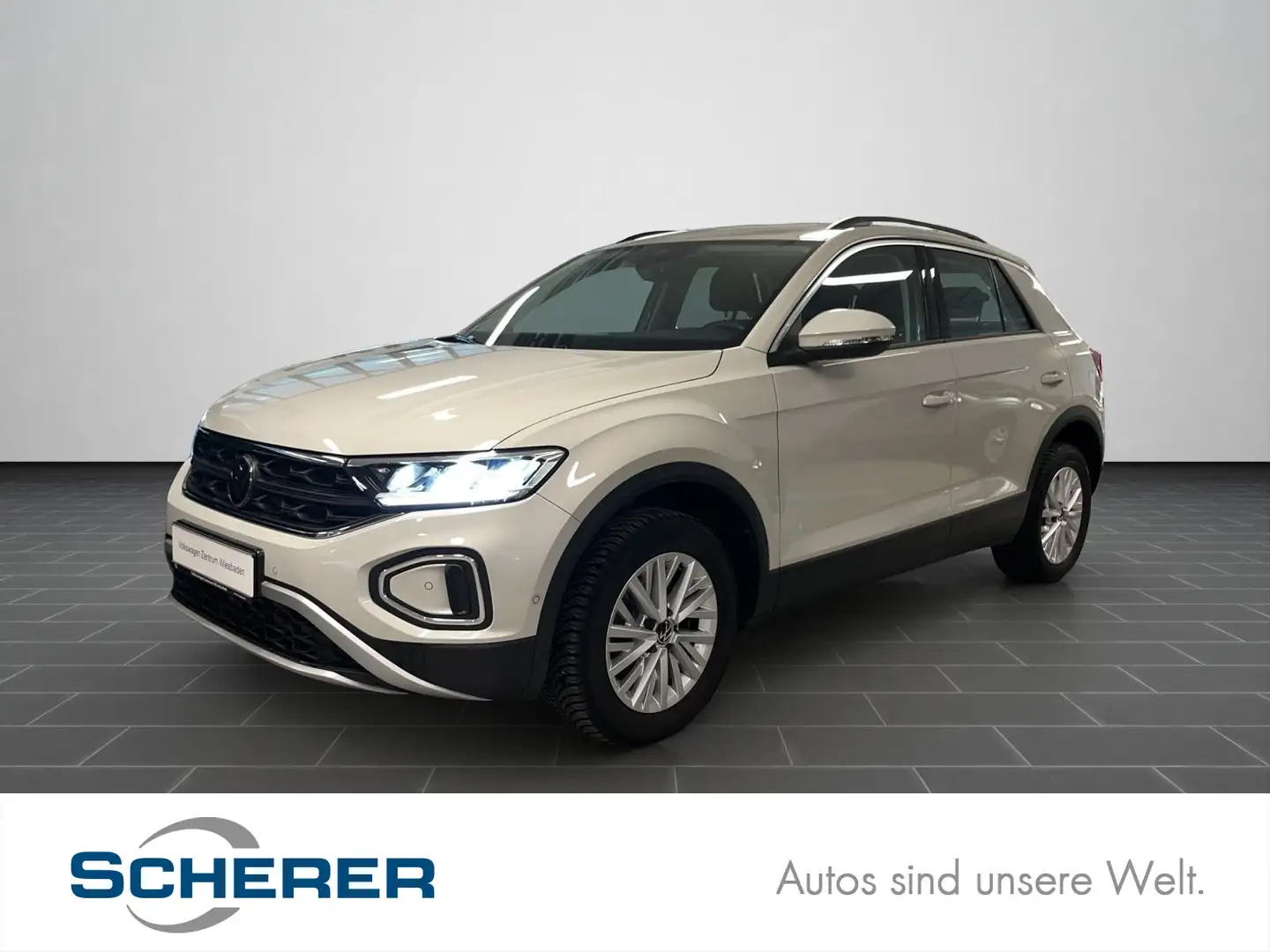 Volkswagen T-Roc 1.5 TSI DSG Life, Navi, LED, APP, Allwette Grau - 1