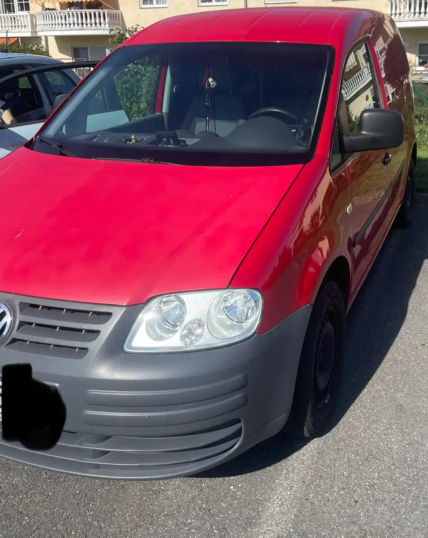 Volkswagen Caddy Kasten Rot - 2