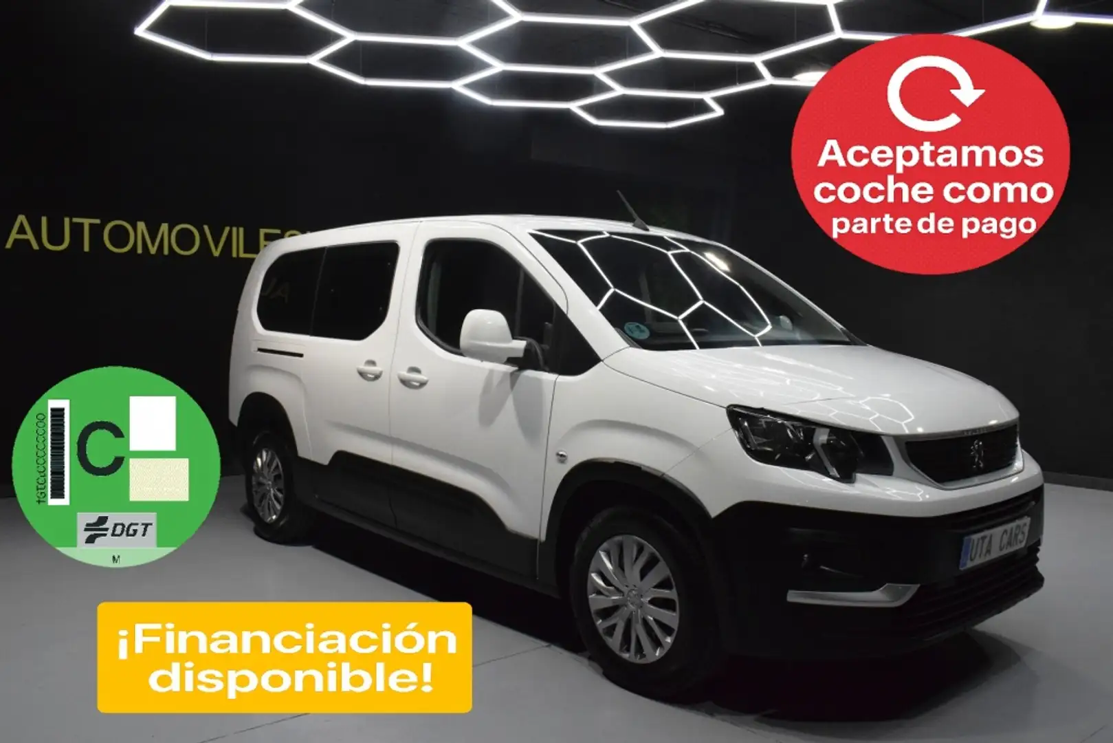 Peugeot Rifter 1.5BlueHDi S&S Long Active 100 Blanco - 1