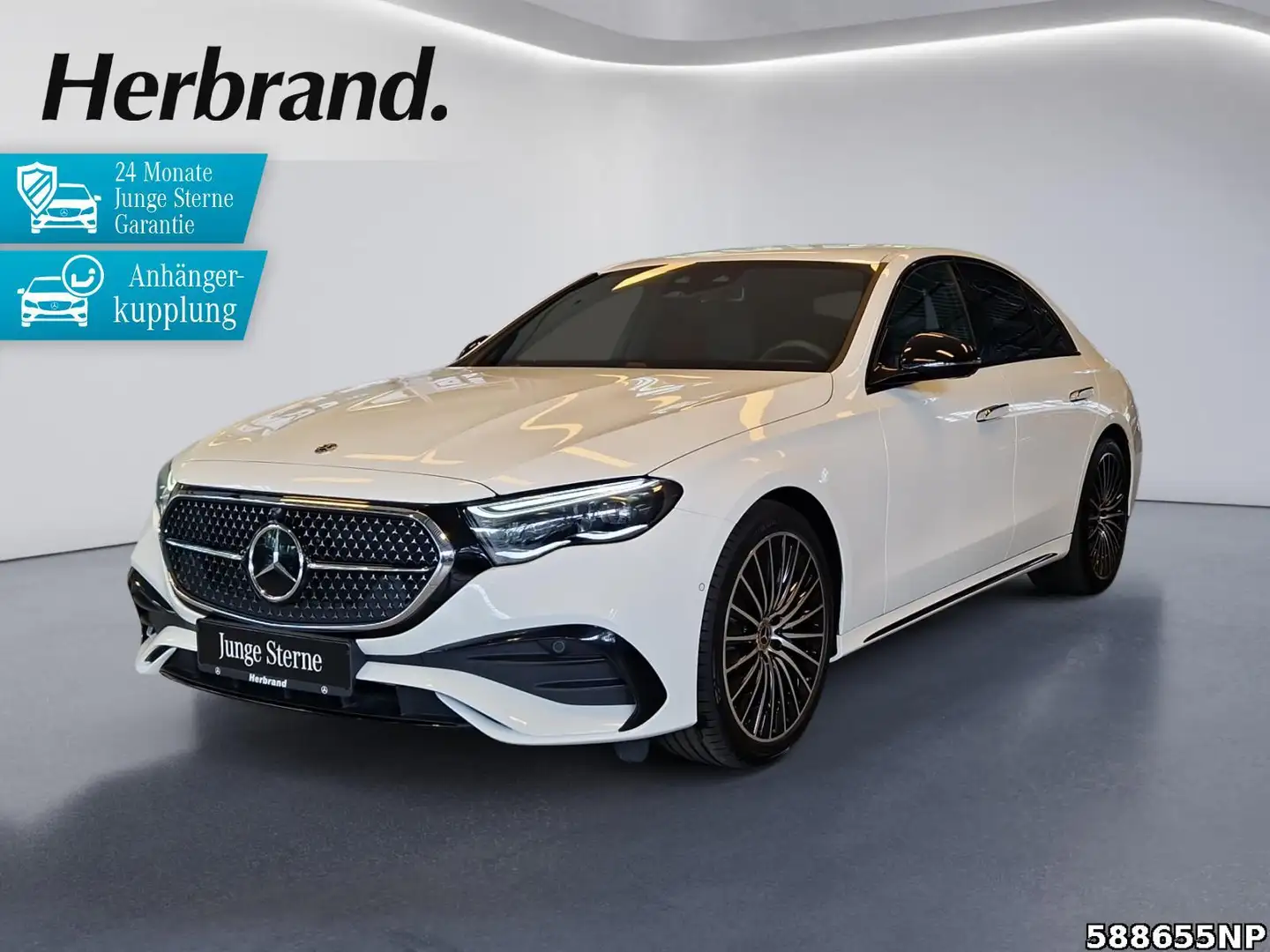 Mercedes-Benz E 220 d AMG  AHK Night Distronic Digital Light Blanco - 1
