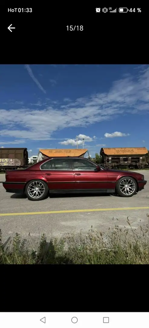 BMW 740 740i Rot - 2