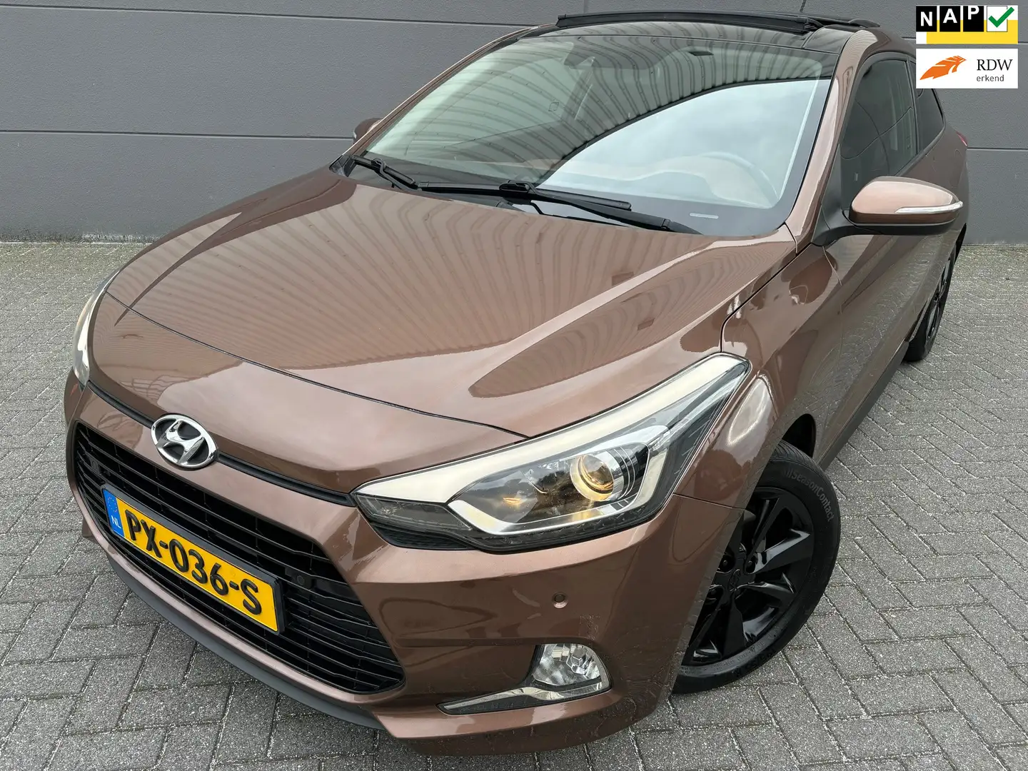 Hyundai i20 Coupé 1.0 T-GDI Premium*CRUISE*AIRCO*NAVI*CAMERA*P Braun - 1