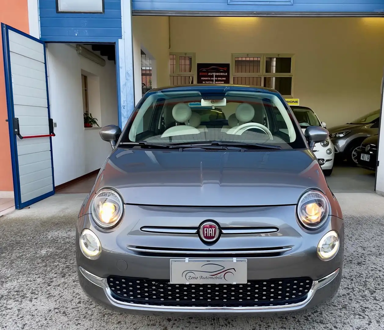 Fiat 500 1.2 Lounge /Panorama/ City Connect / Comfort Grigio - 2