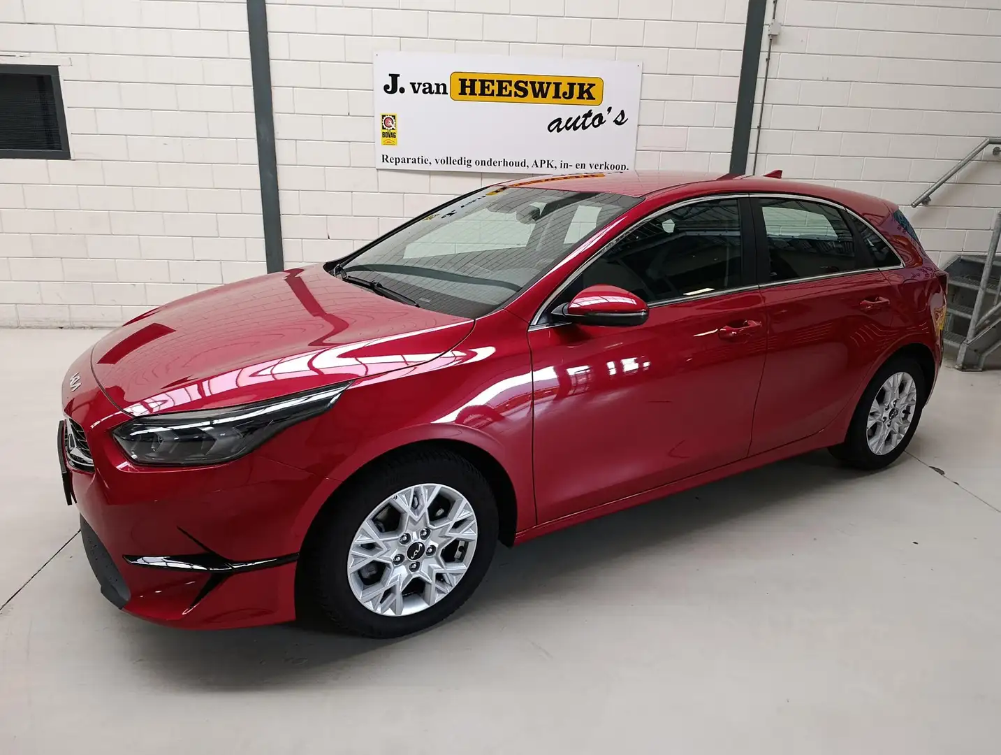 Kia Ceed / cee'd 1.0 T-GDi DynamicLine Ecc | Lmv | Navi | Camera | Rouge - 1