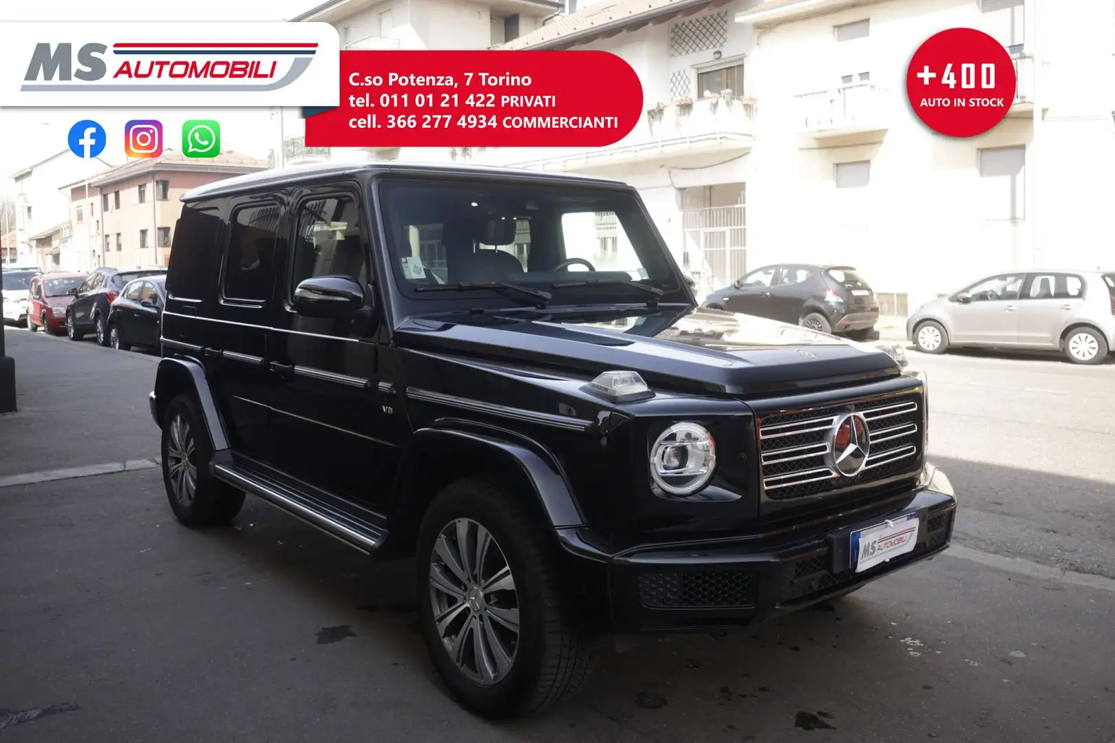 Mercedes-Benz G 500 Mercedes-Benz Classe G G 500 310KW ANNO 2018 Negro - 1