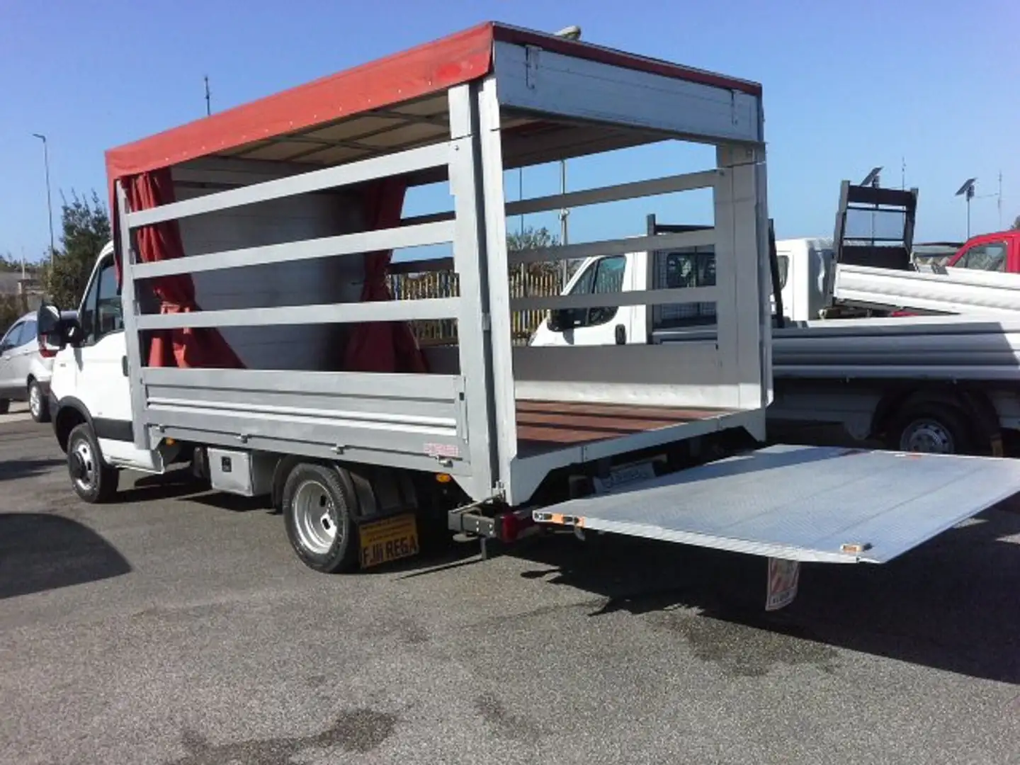 Iveco Daily 35C12 HPI CENTINATO CON PEDANA Sponda idraulica Bianco - 1