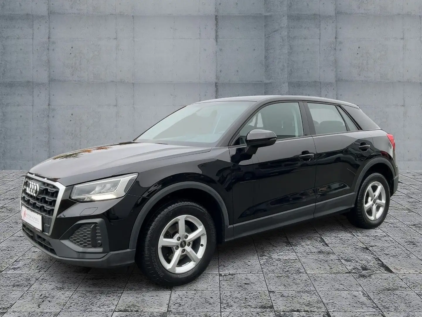 Audi Q2 30 TFSI LED+RFK+GRA+16"LM+SHZ Negro - 2