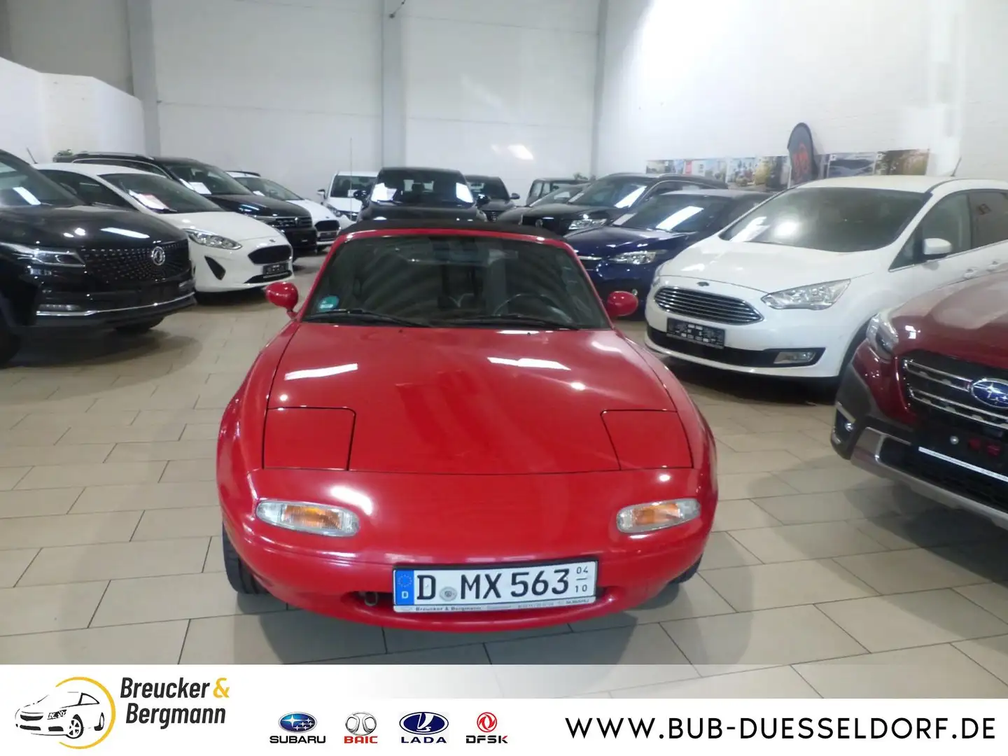 Mazda MX-5 1.6i 16V Topzustand Rouge - 1