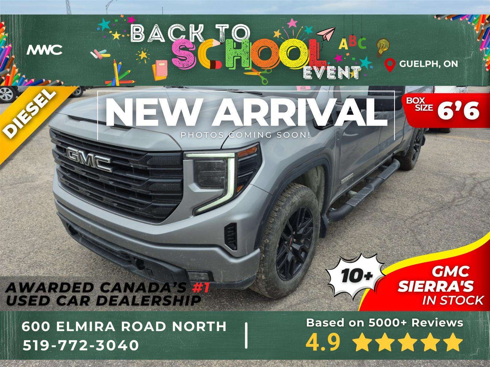 2024 GMC Sierra 1500 ELEVATION CREW CAB | 4X4 | 3.0 DIESEL | X31
