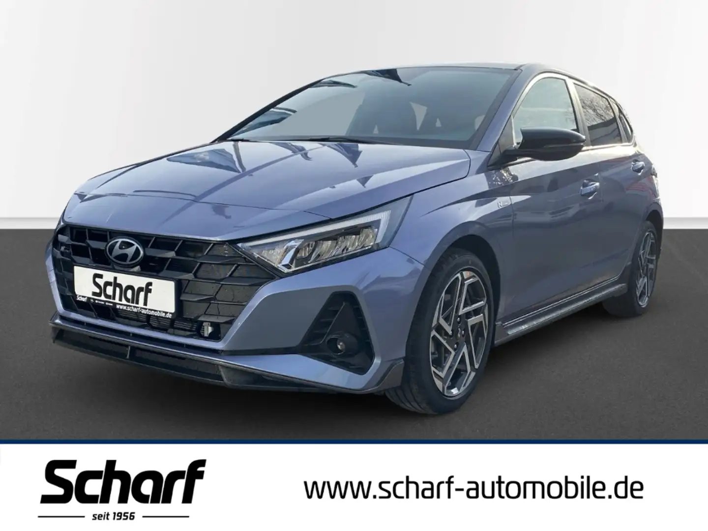 Hyundai i20 FL N Line Navi LED Klimaautom. Rückfahrkam. Bleu - 1