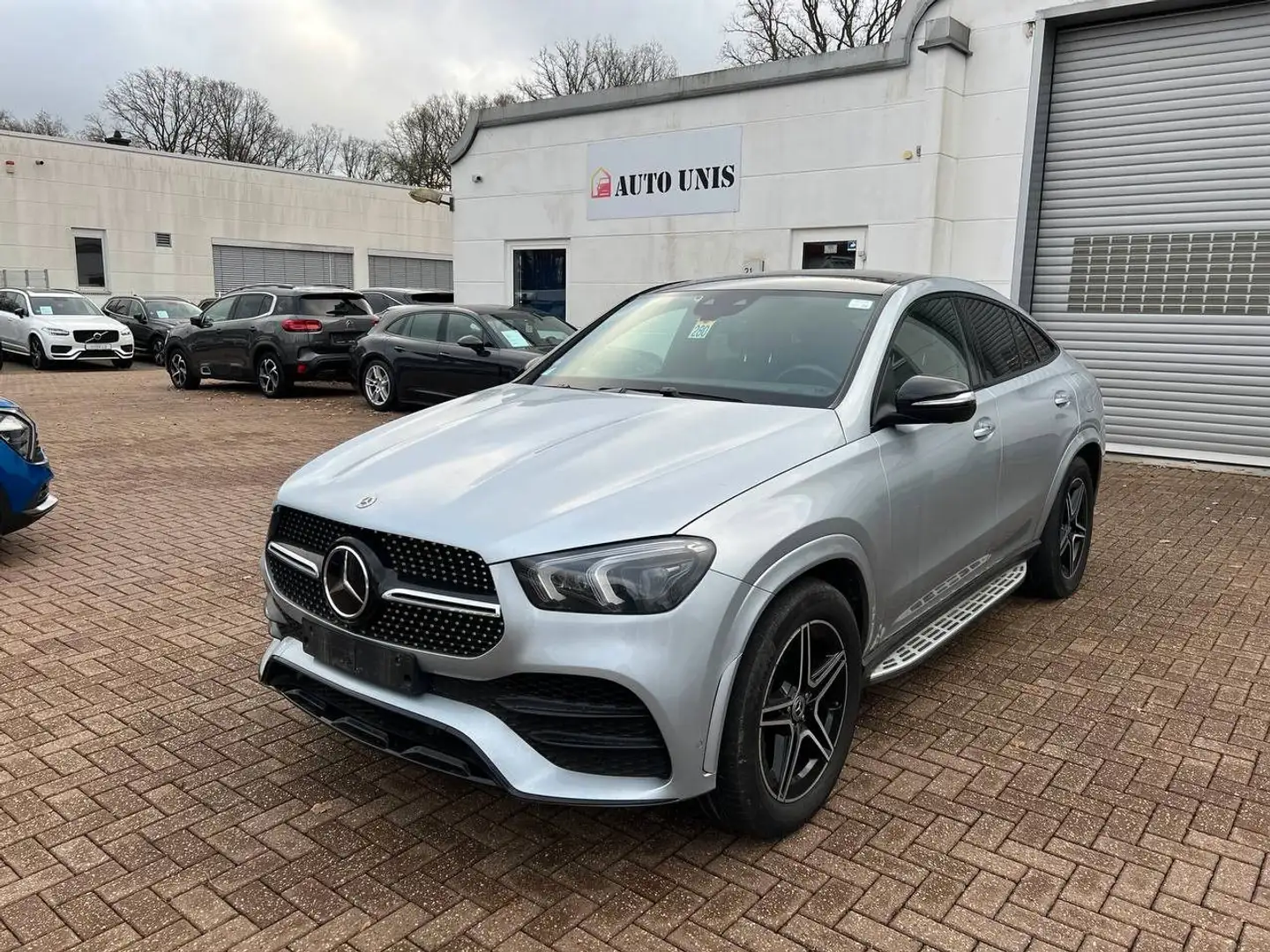Mercedes-Benz GLE 350 de 4Matic Coupe AMG 360 Kamera Burmester Silber - 1