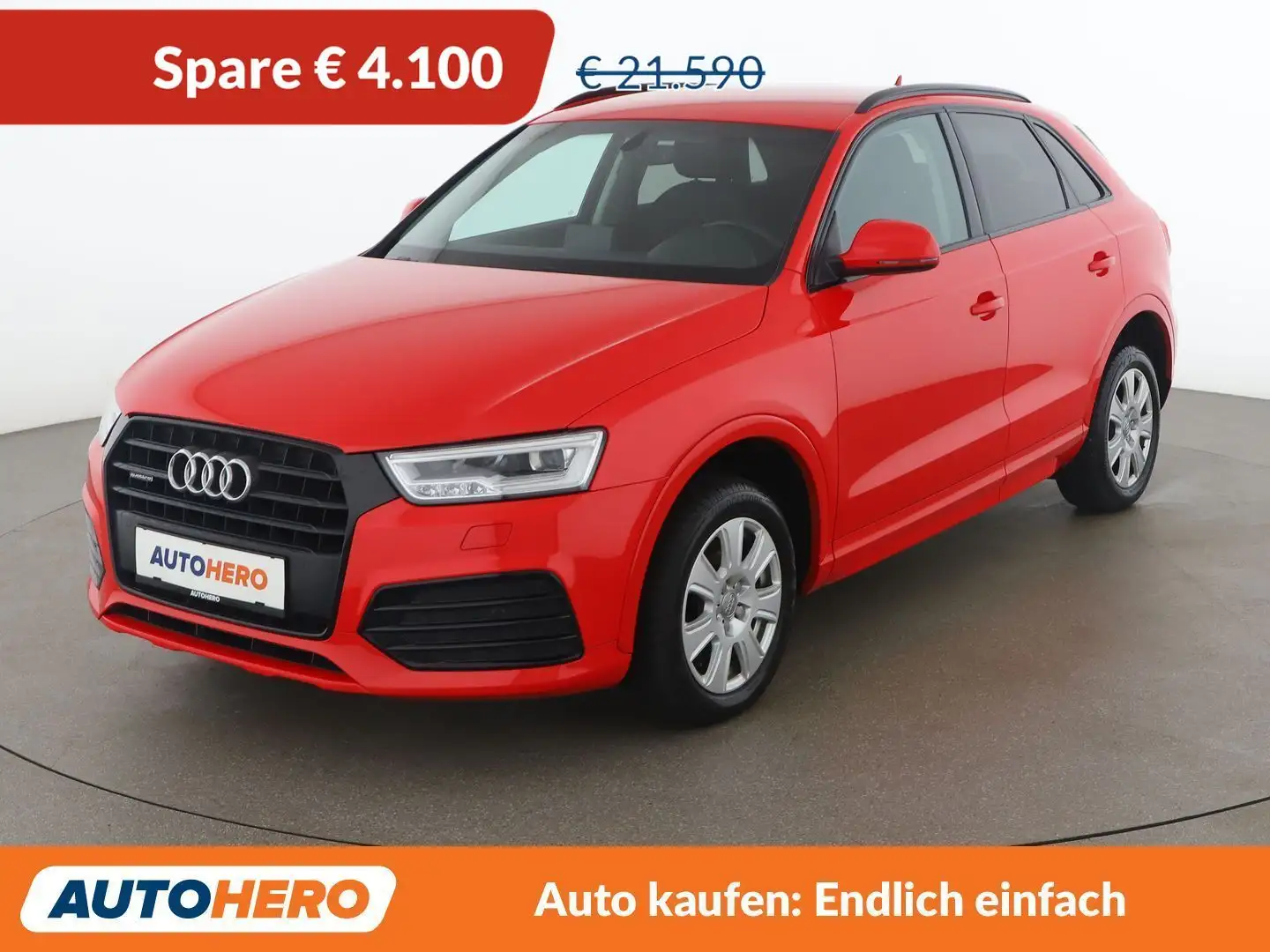 Audi Q3 2.0 TDI quattro Sport Rot - 1