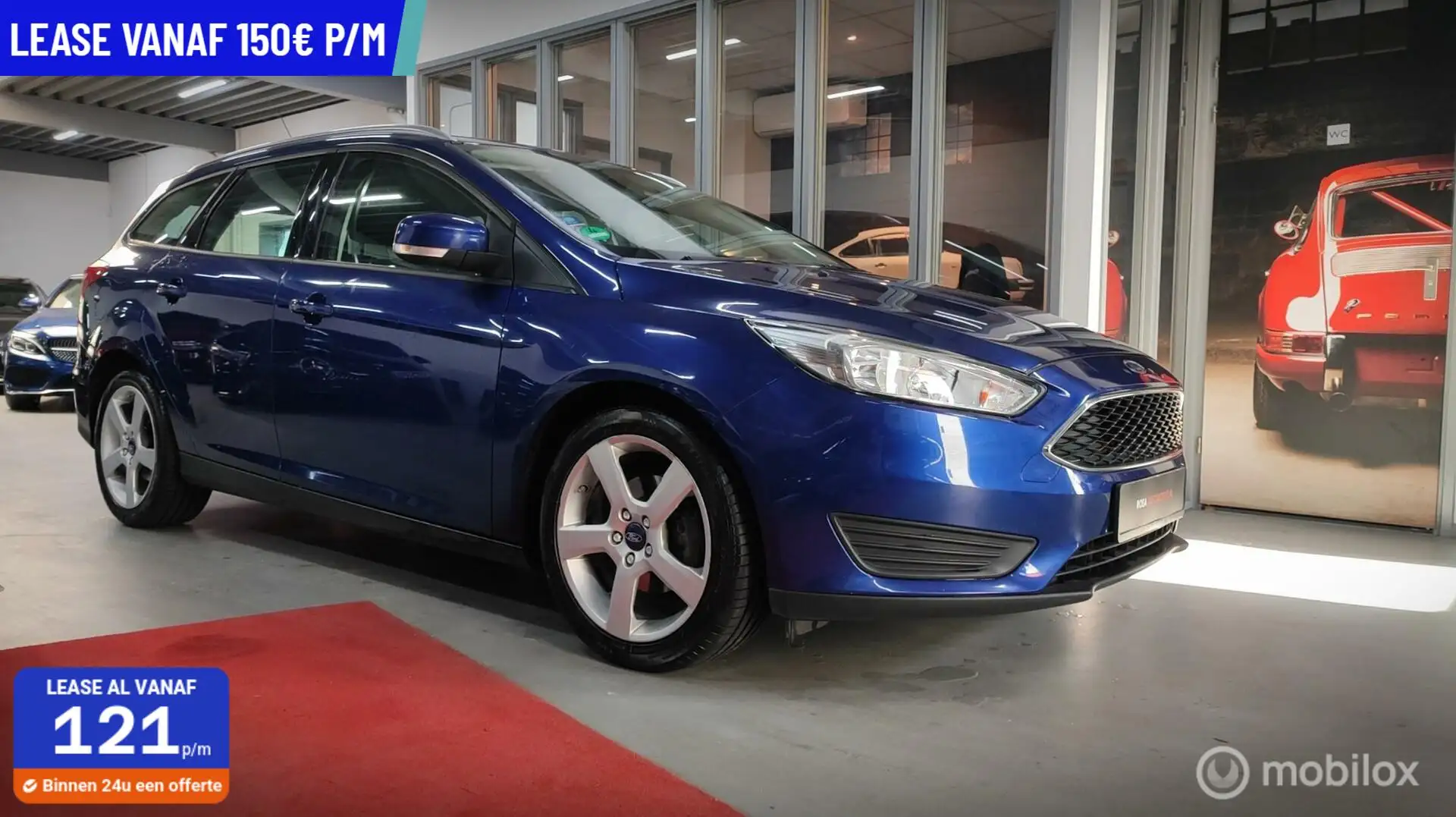 Ford Focus Wagon 1.0 TURBO STOELVERW. NIEUW DISTRIBUTIERIEM N Azul - 1