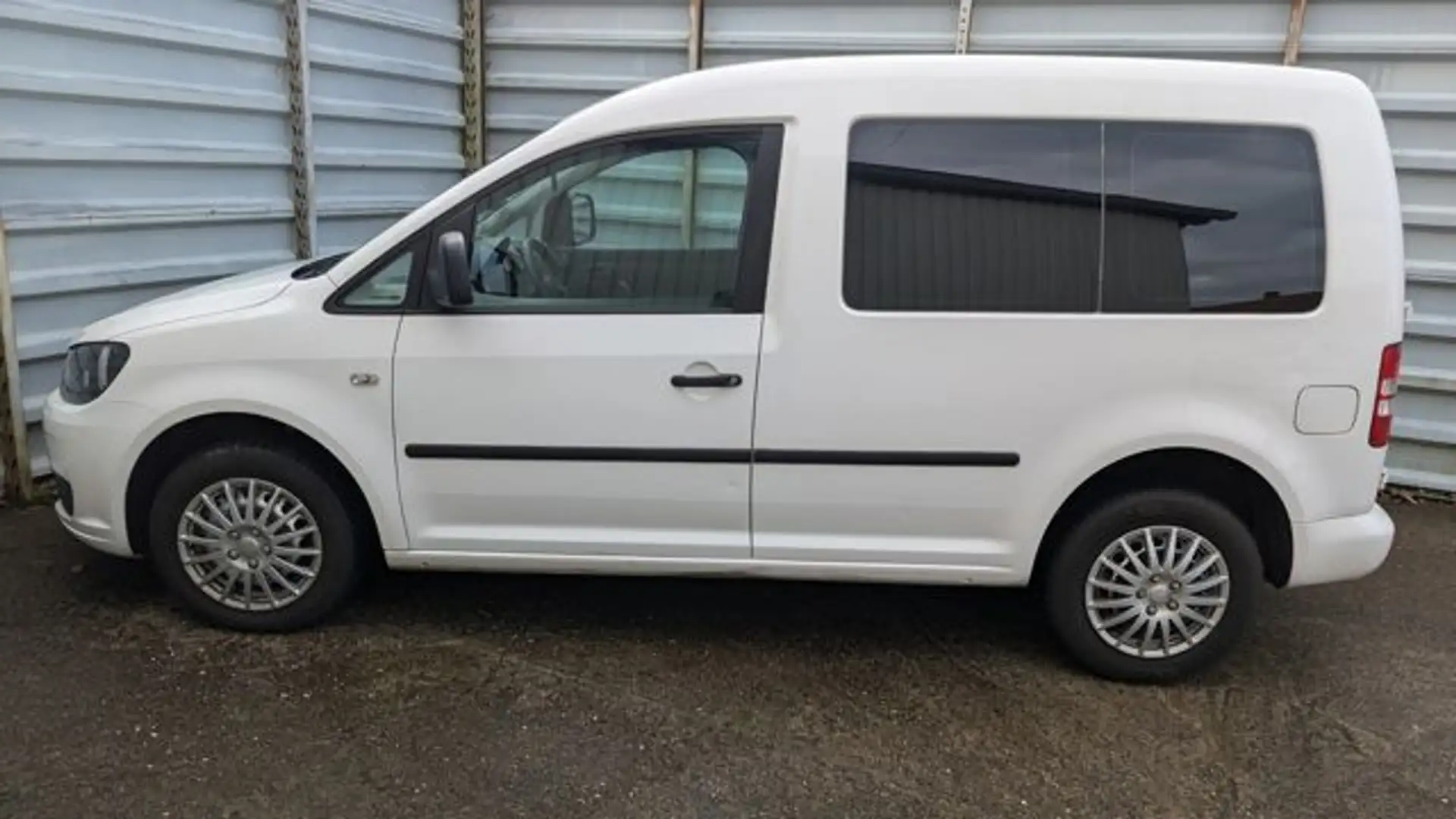 Volkswagen Caddy 1.2*Klima*AHK*1 Hand*5 Sitze*Alufelgen* Blanco - 2