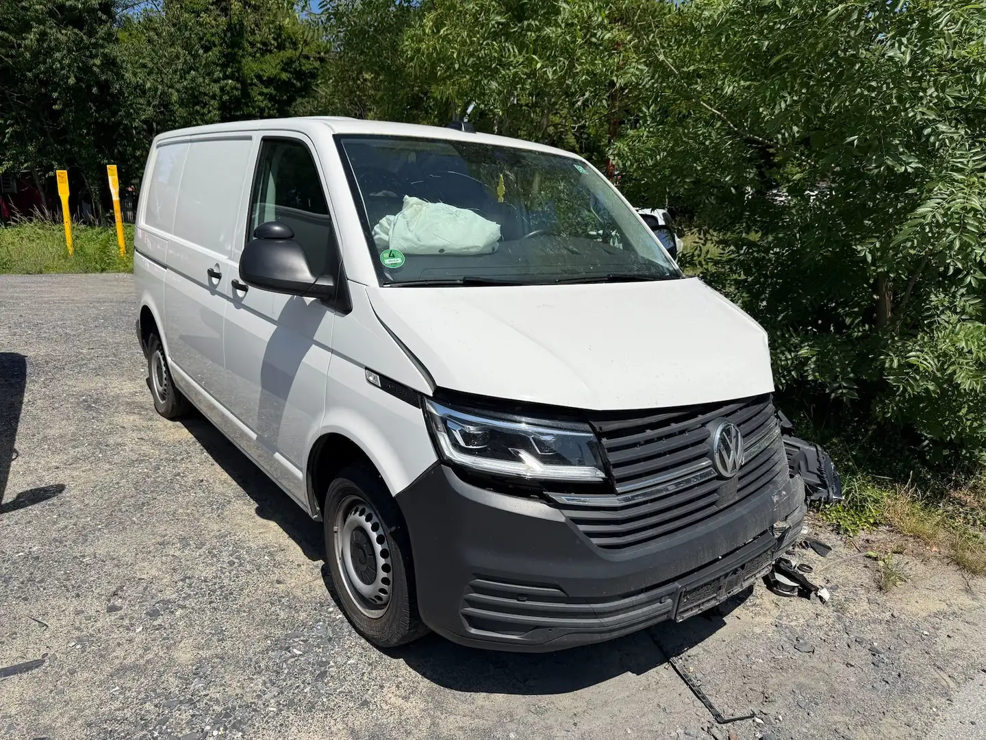 Volkswagen T6.1 Transporter FWD*Unfall*DSG*Navi*Motor läuft Bianco - 1