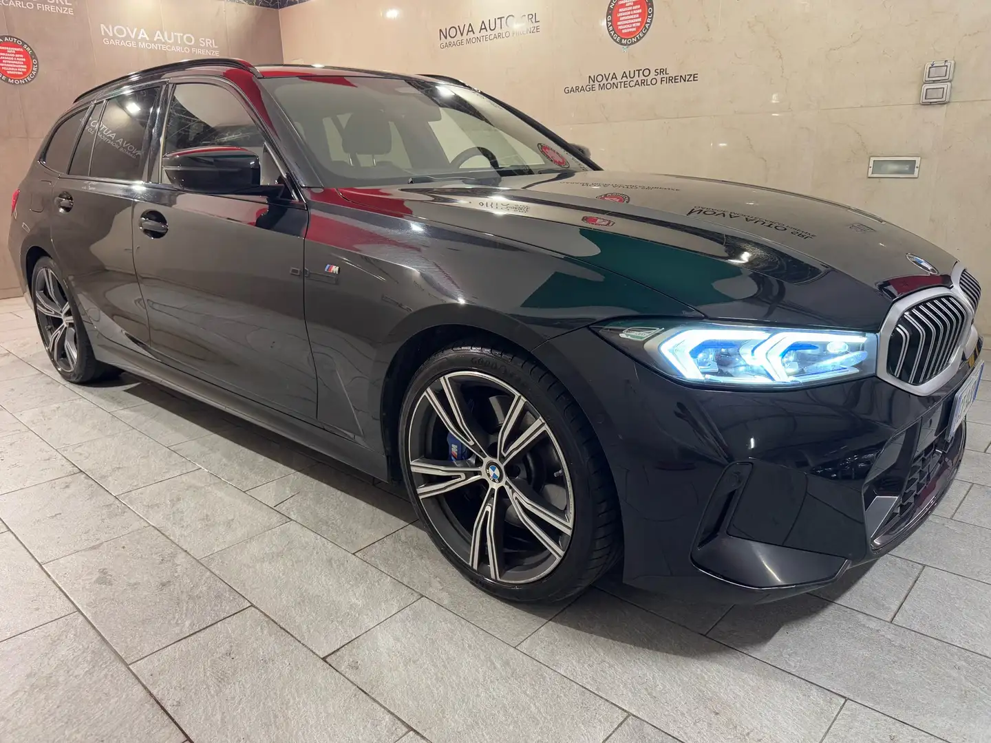 BMW 320 320d Touring mhev 48V xdrive MSport GARANZIA BMW Noir - 2
