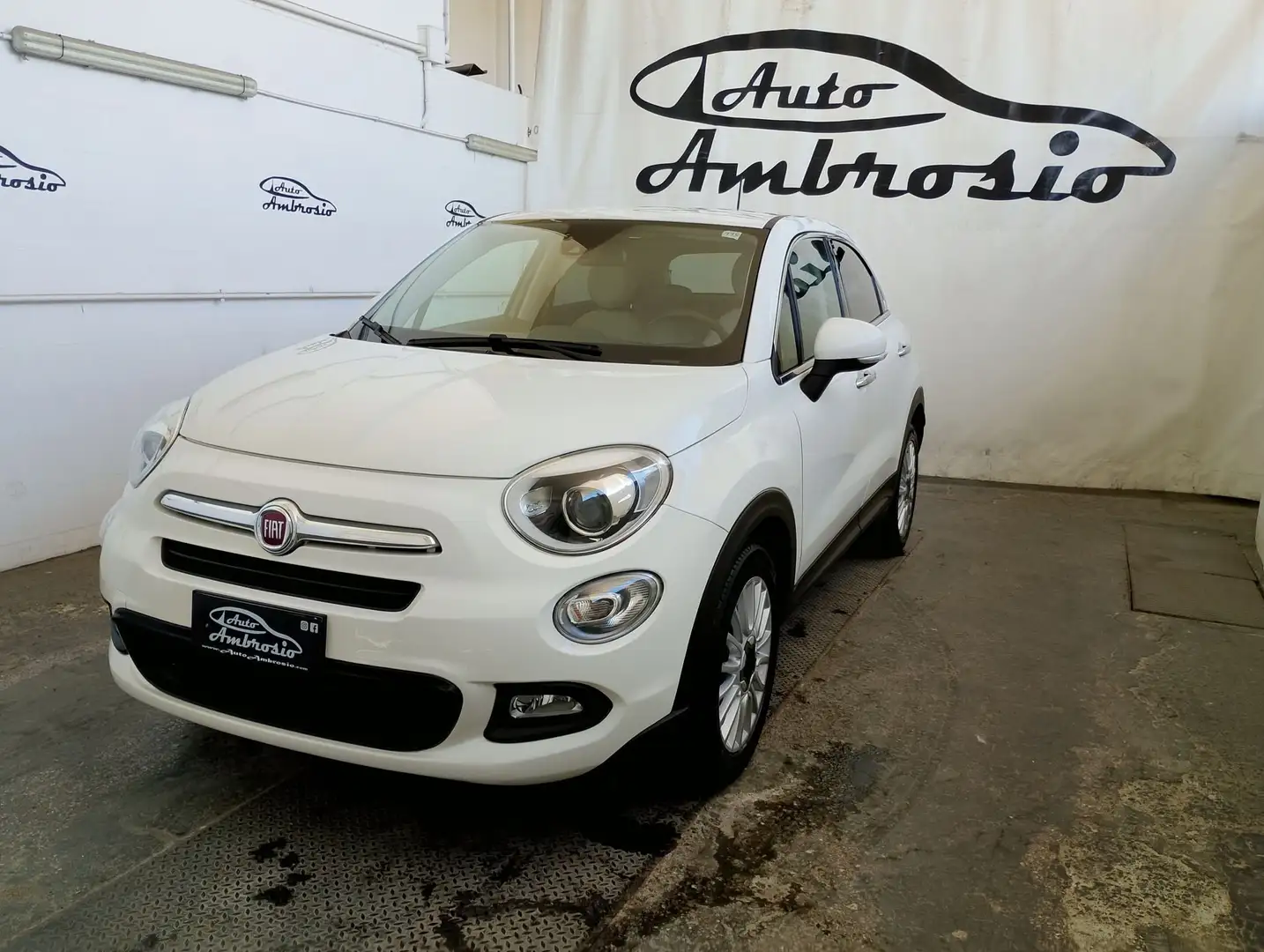 Fiat 500X 1.6 MultiJet 120 CV  TUA DA 139,00 EURO AL MESE Wit - 1