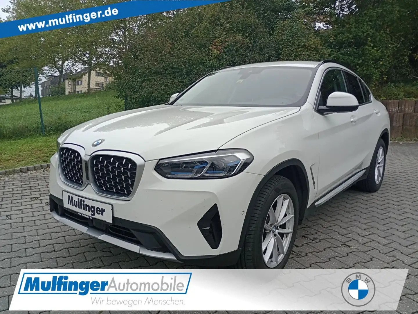 BMW X4 x20d Sports. ACC Laser KomfZ.AHK Finanz.487,- Blanc - 1