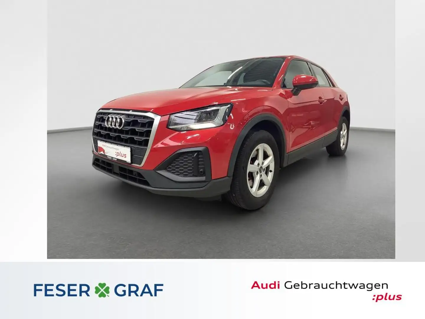Audi Q2 35 TDI S tronic AHK LED RFK Navi Rot - 1