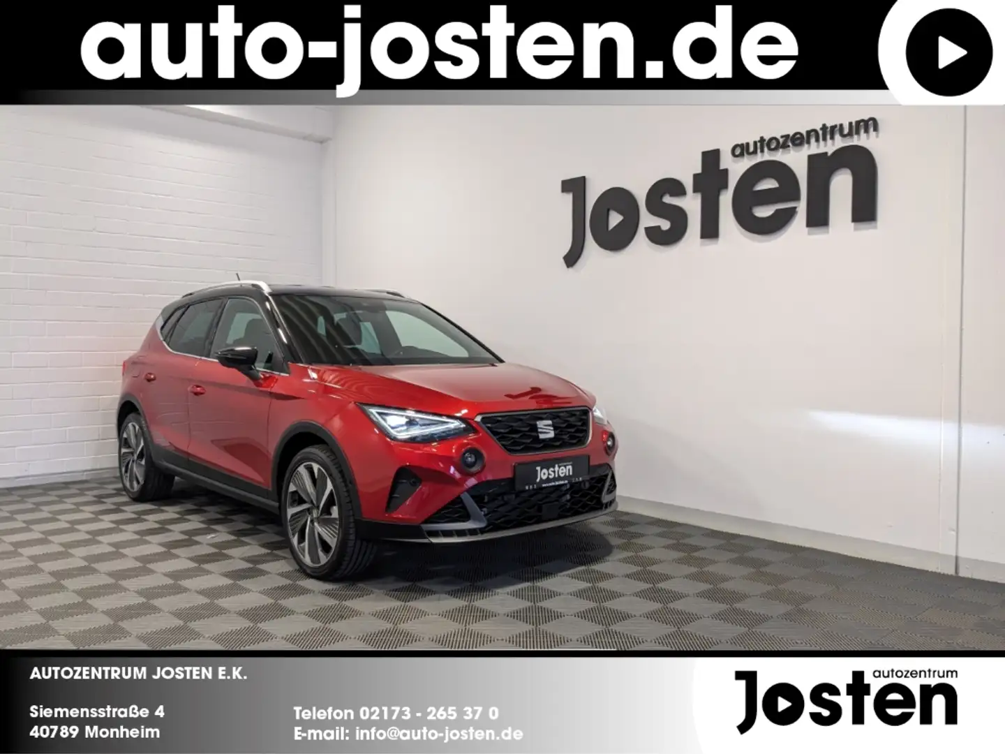 SEAT Arona 1.0 TSI FR Voll-LED INFOTAIN 18 Zoll Roşu - 1