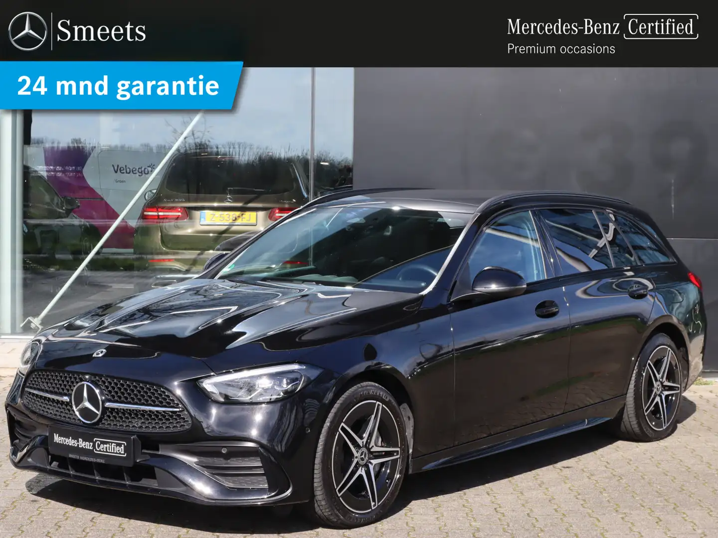 Mercedes-Benz C 300 Estate e AMG Line | Panoramadak | Trekhaak | Navig Zwart - 1