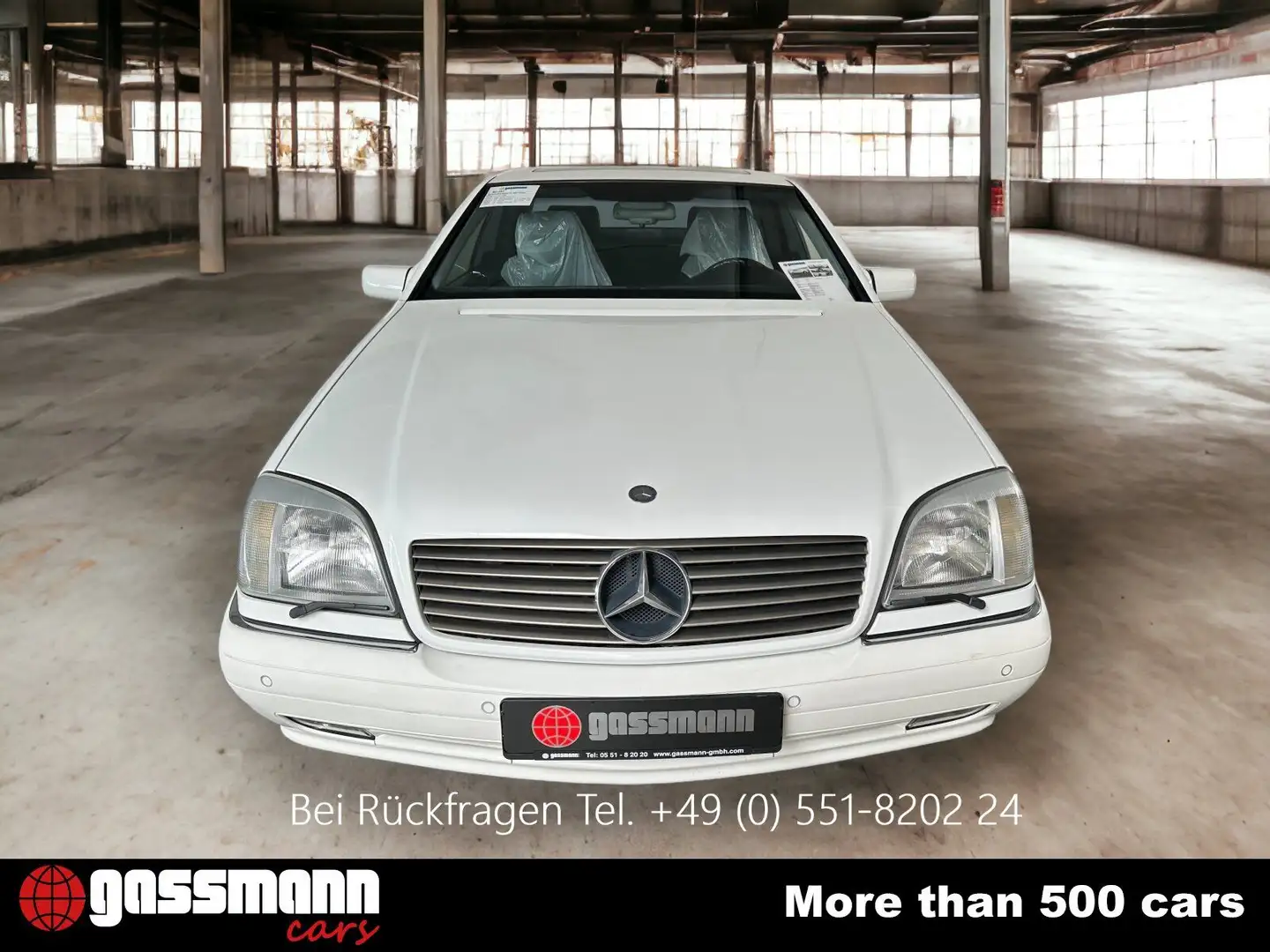 Mercedes-Benz S 600 Coupe / CL 600 Coupe / 600 SEC C140 Blanc - 2