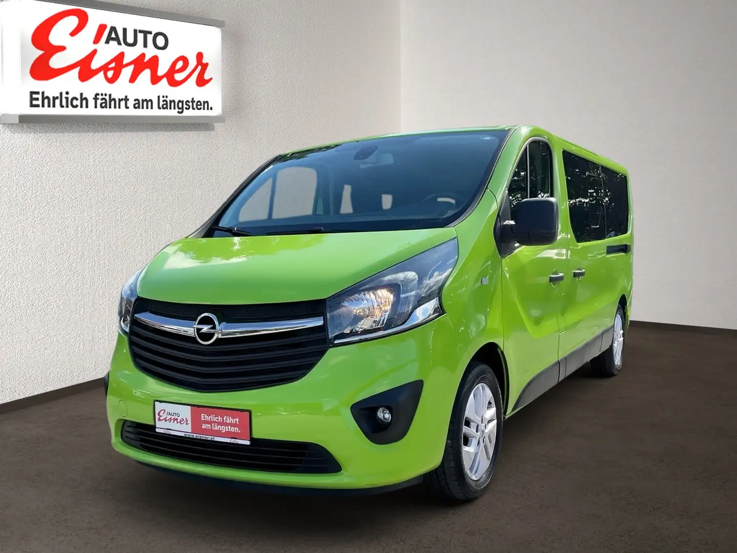 Opel Vivaro COMBI L2H1 1.6 BITURBO 9 Sitzer Vert - 2